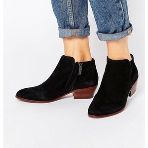 Sam Edelman Suede Black Petty boots